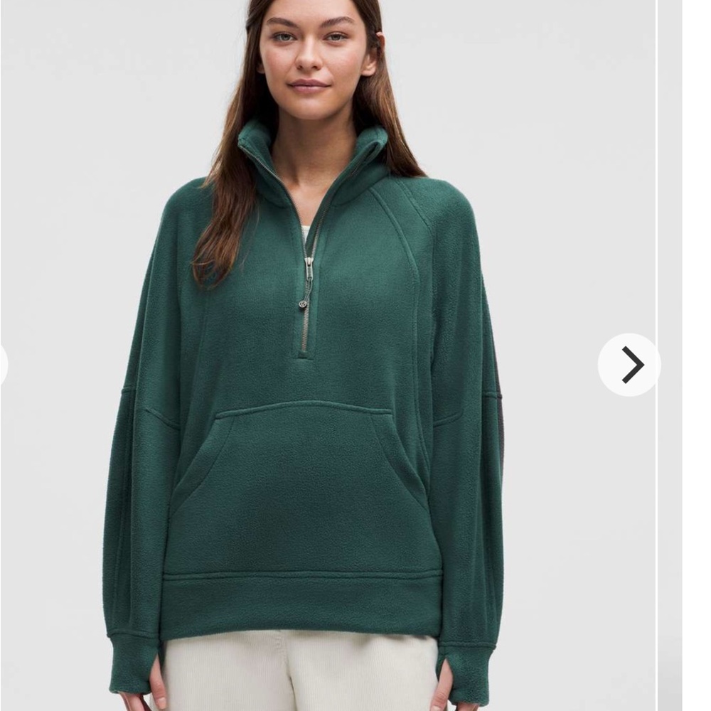 Lululemon Scuba Half Zip Long FLEECE